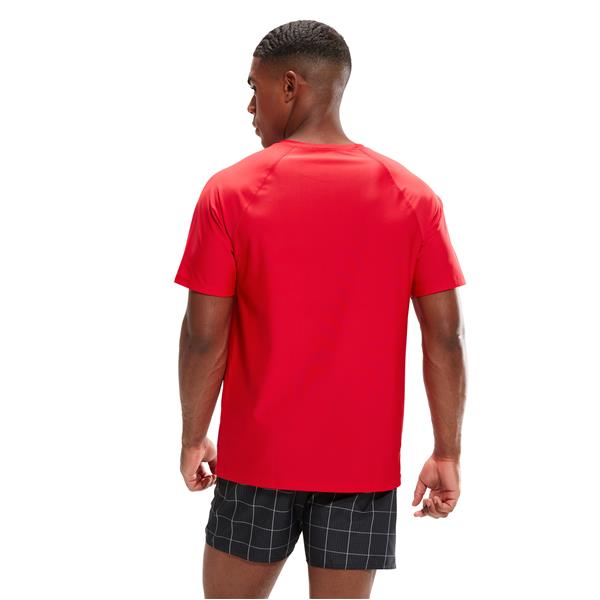 Muška UV majica Essential Short Sleeve RED