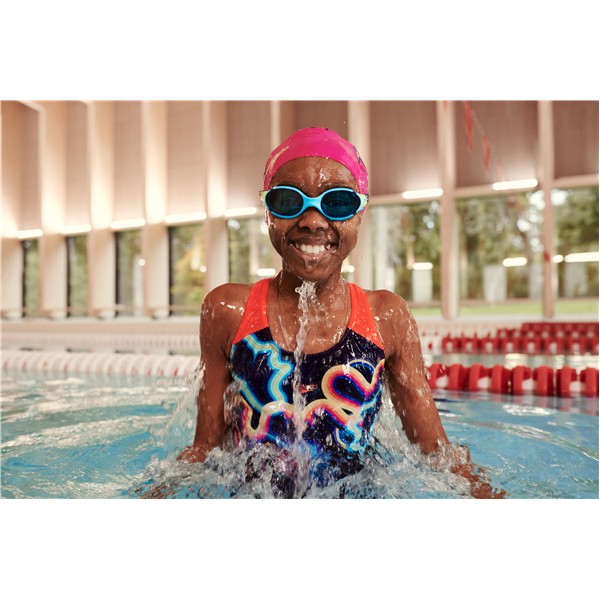 Dječja plivačka naočala BIOFUSE 2.0 BLUE/GREEN