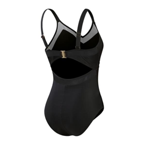 Ženske kopalke SPCSCU MSH DTL ONE PIECE AF BLACK