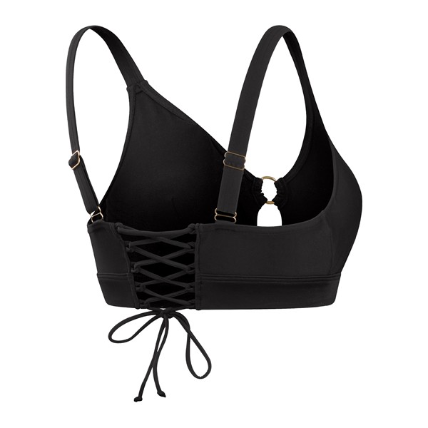 Ženski gornji dio kupaćica SPDSCU TRI BKNITP BLACK