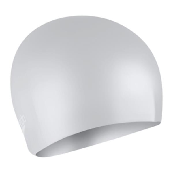 Plavalna kapa LONG HAIR CAP SILVER/WHITE