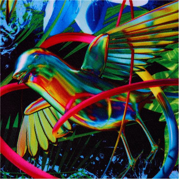 Ženske kupaće gaće ALV V-BACK 1PC GREEN/BLUE