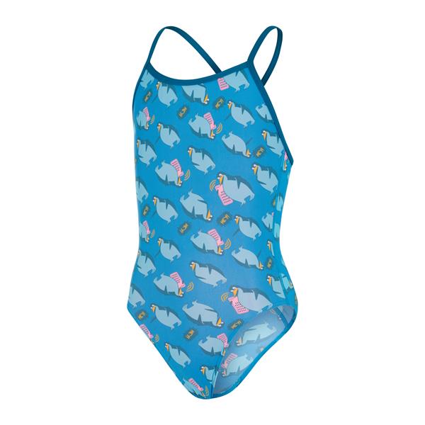 Dječje kupaćice ALV V-BACK BLUE/BLUE