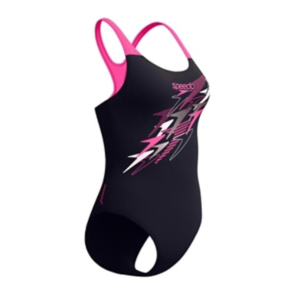 Ženske kopalke MEDLEY LOGO MEDALIST ONE PIECE BLACK/PINK