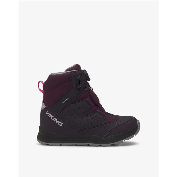 Dječje cipele Espo High 2 WP BOA Warm Aubergine/Magenta