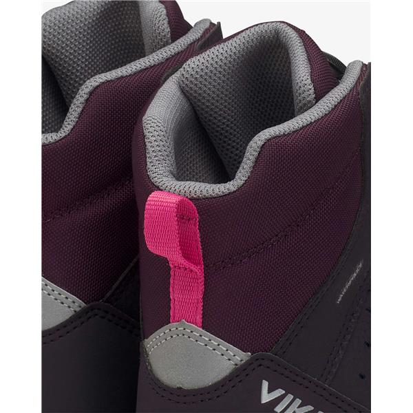 Dječje cipele Espo High 2 WP BOA Warm Aubergine/Magenta