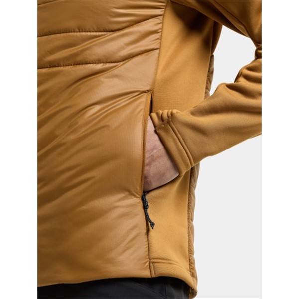 Moška jakna FIELD USX HYBRID JKT Spice Brown