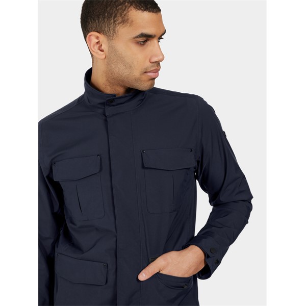 Moška jakna FRANK UNISEX JACKET Dark Night Blue