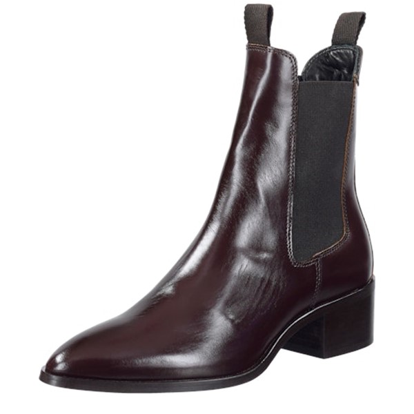 Ženski gležnarji St Broomly dark brown