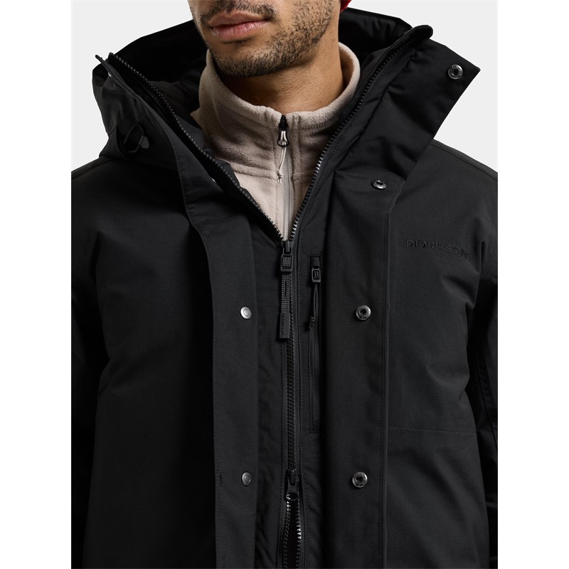 Moška jakna AKILLES USX PARKA 3 Black