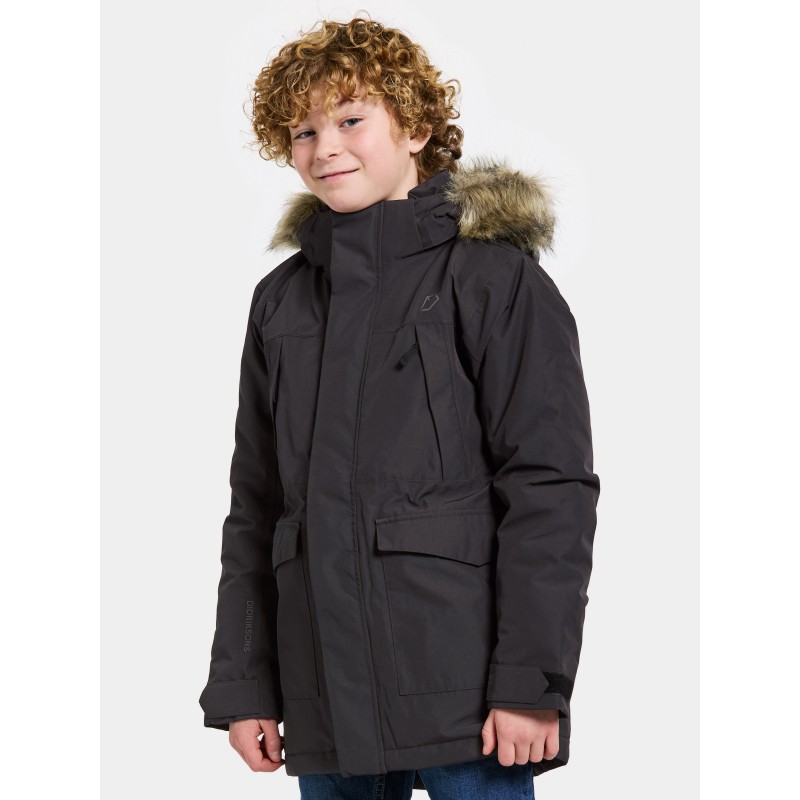Otroška jakna OXID KIDS PARKA Black