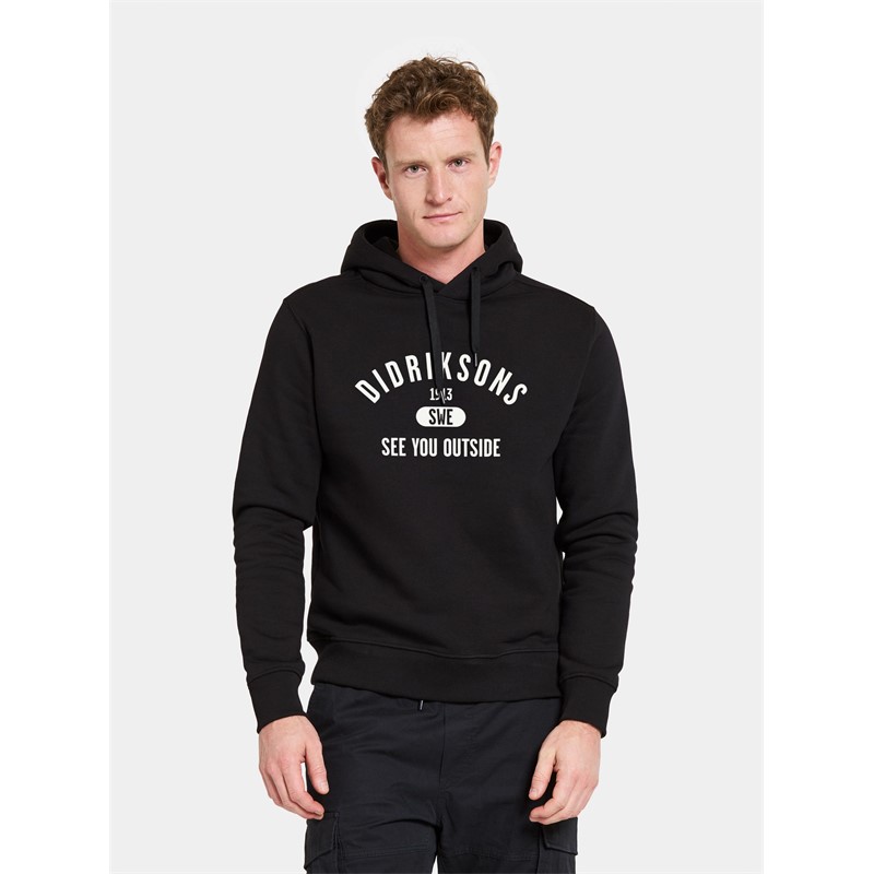 Moški pulover VEN USX HOODIE COLLE Black