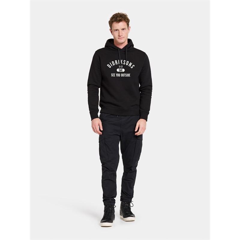 Moški pulover VEN USX HOODIE COLLE Black