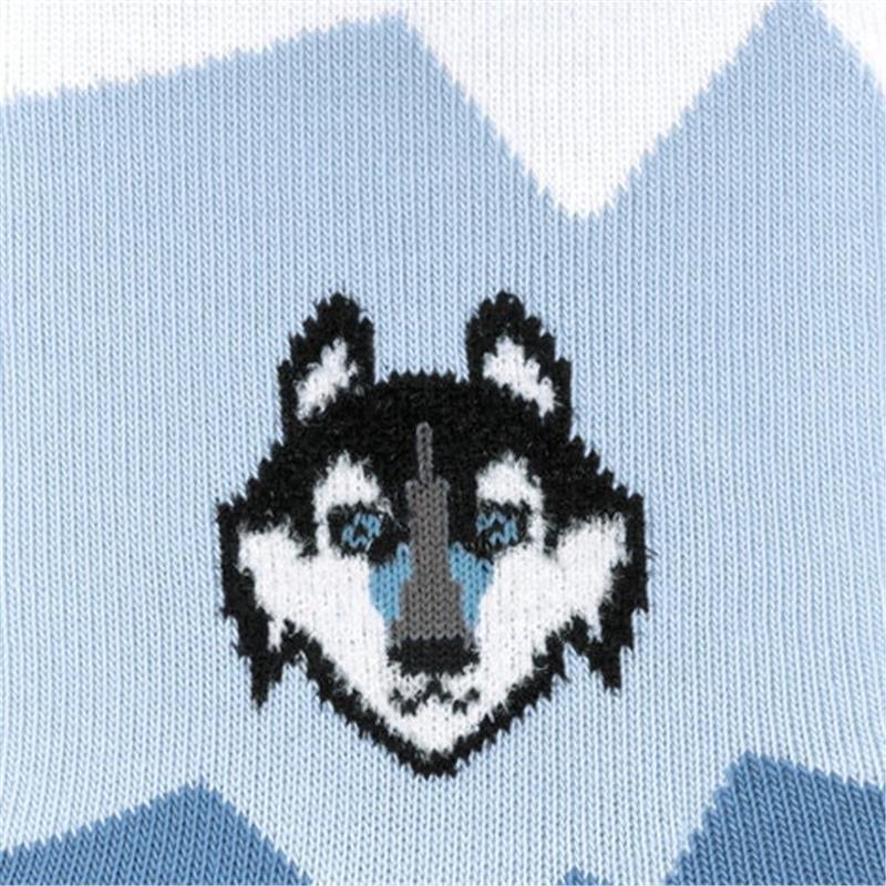 Otroške nogavice FALKE Husky SO powder blue