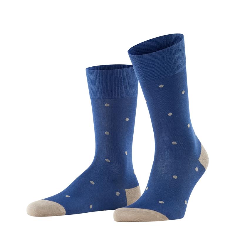 Nogavice FALKE Dot SO royal blue