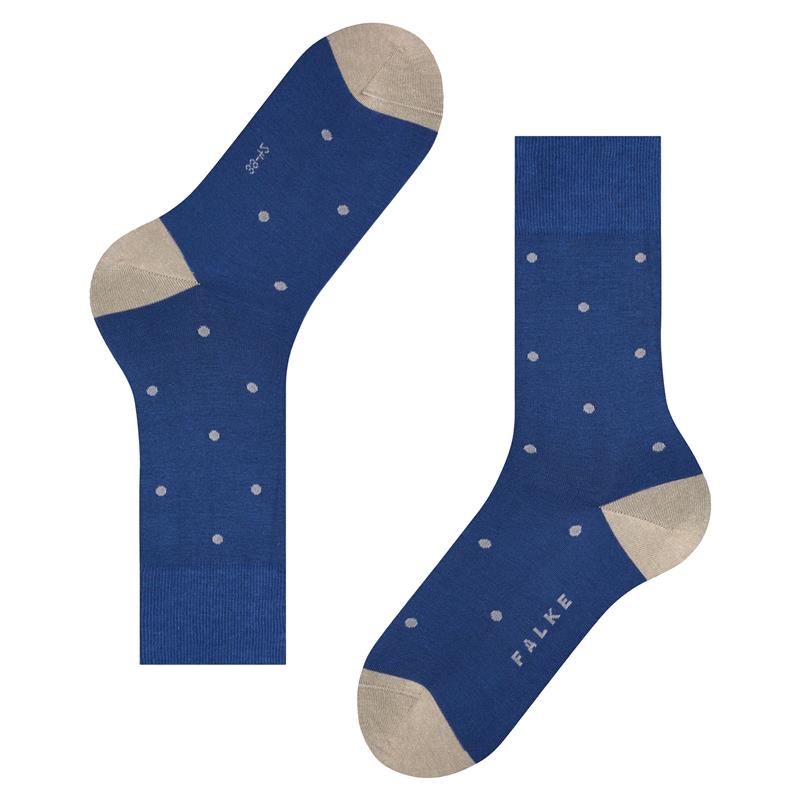 Nogavice FALKE Dot SO royal blue