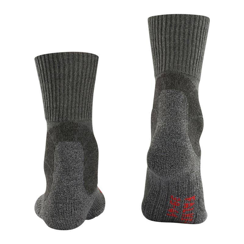 Nogavice FALKE TK1 asphalt mel.