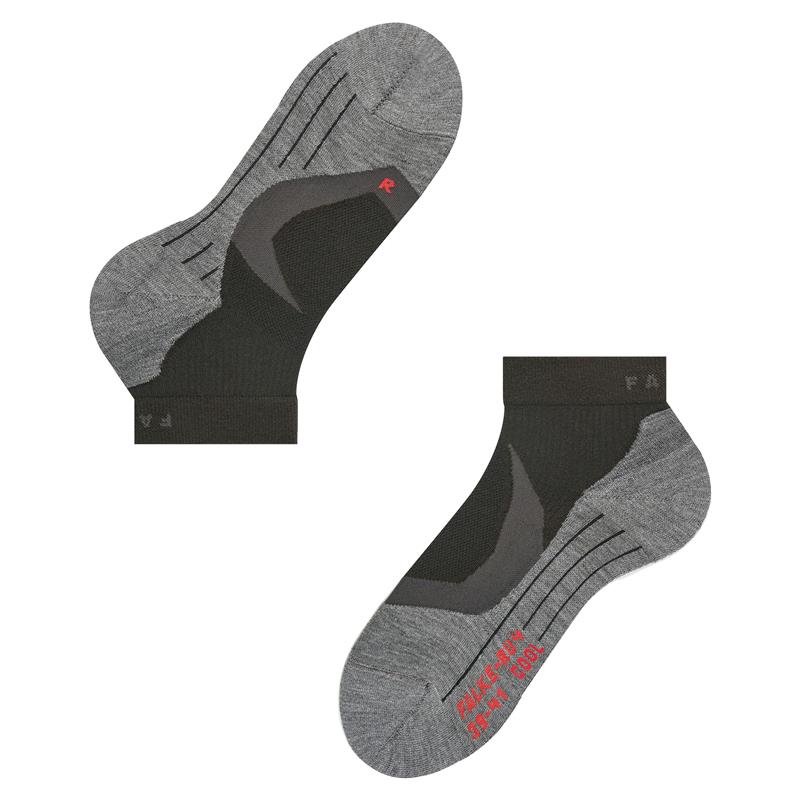 Nogavice FALKE RU4CoolSh black-mix