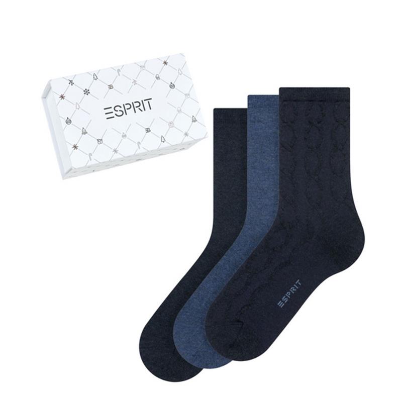 Ženske nogavice Esprit Christmas 3-Pack Women SO sort