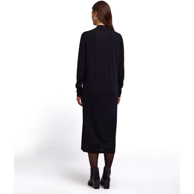 Ženska obleka FAV Merino X-Fine Dress w black