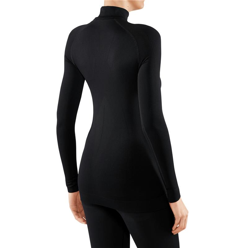 Ženska majica FALKE MW Zip Shirt Tight w bla
