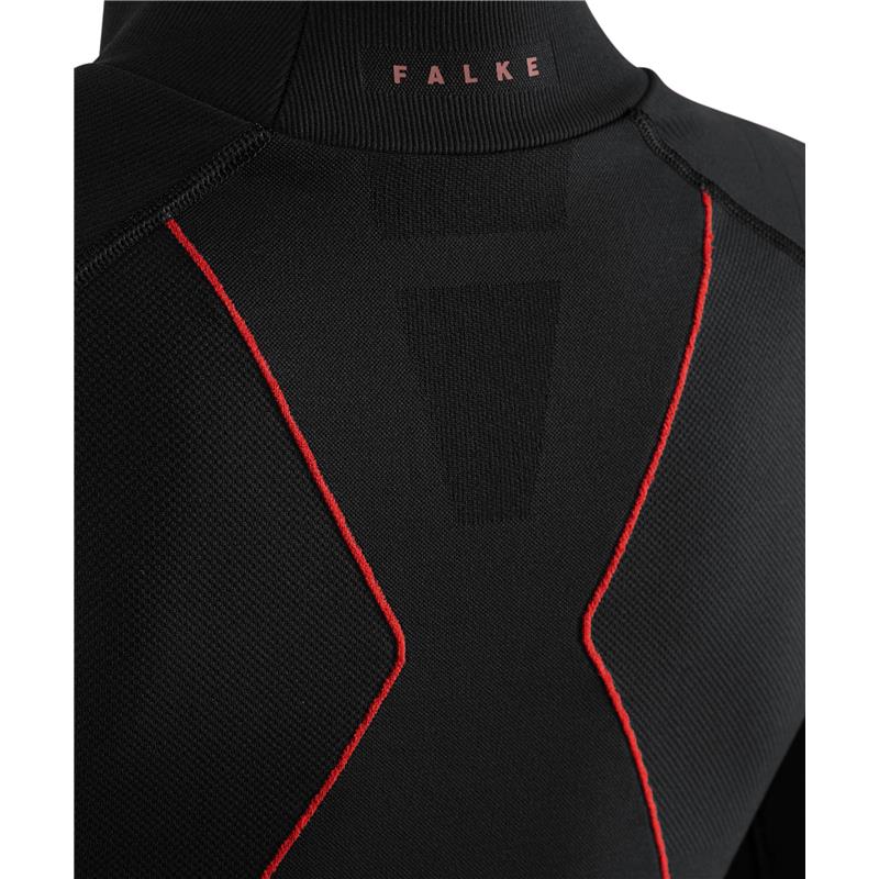Ženska majica FALKE MW Longsleeved Shirt Turtleneck w black-