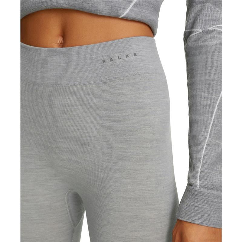 Ženske pajkice FALKE WT Long Tight Regular w grey-heather