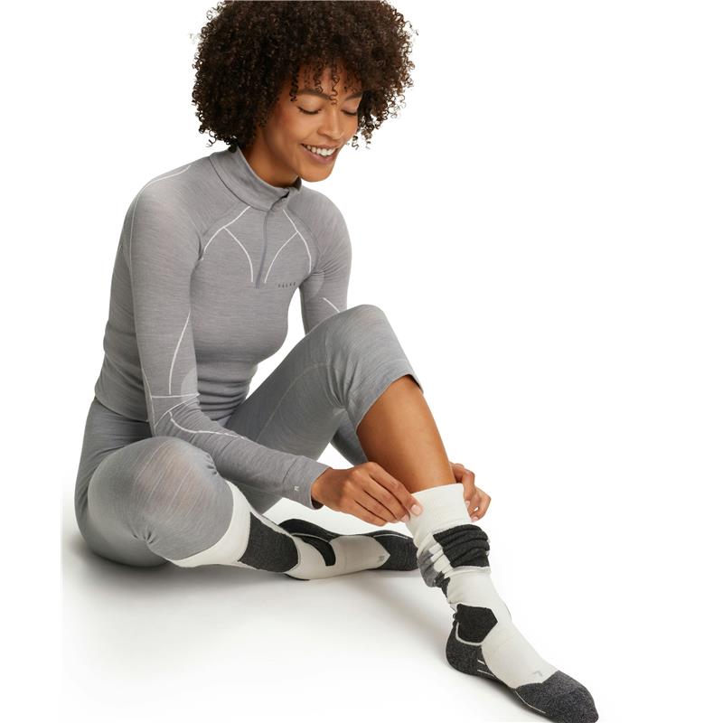 Ženske pajkice FALKE WT 3/4 Tights Regular w grey-heather