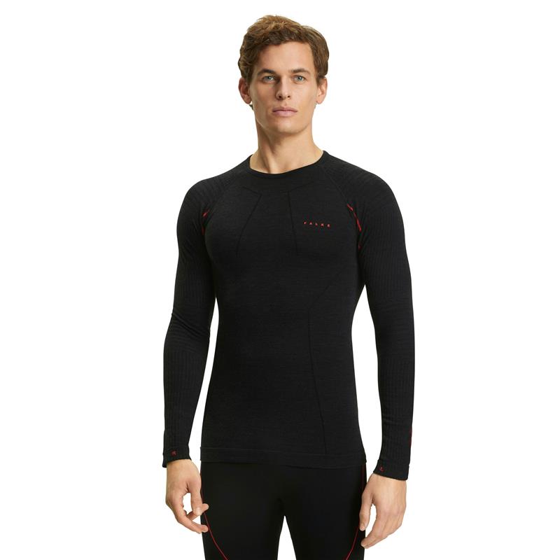 Moška majica FALKE WT LS Shirt Regular m black