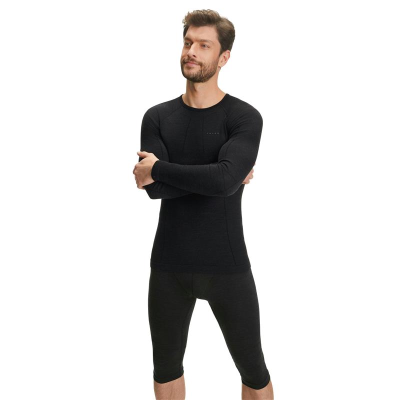 Moške pajkice FALKE WT 3/4 Tights Regular m black