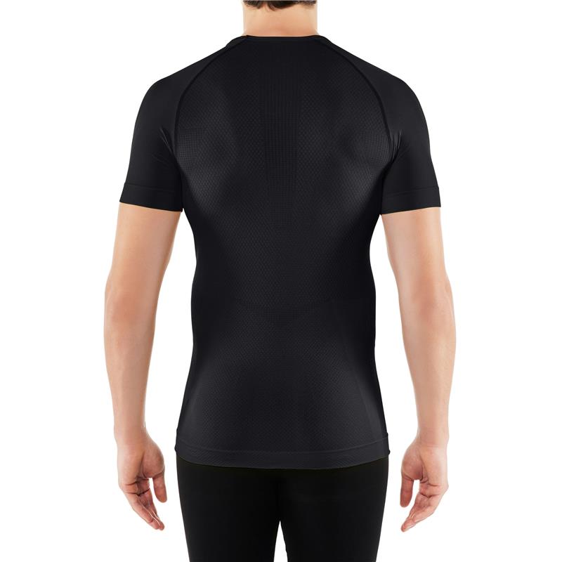 Moška majica FALKE C Shortsl. m black