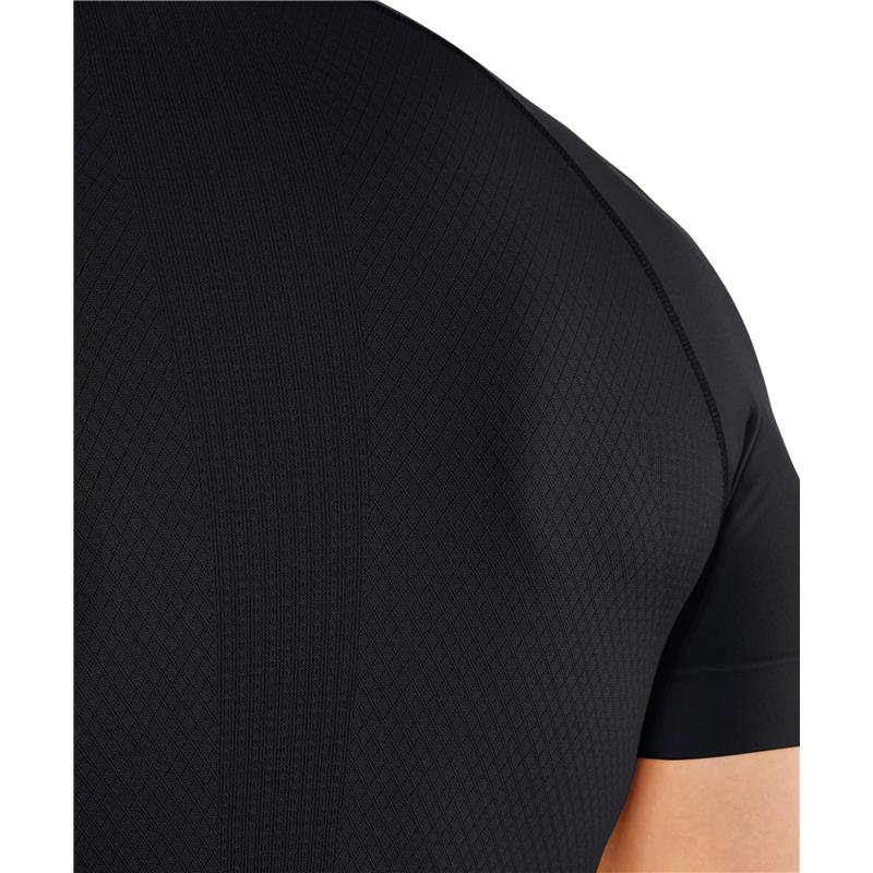 Moška majica FALKE C Shortsl. m black
