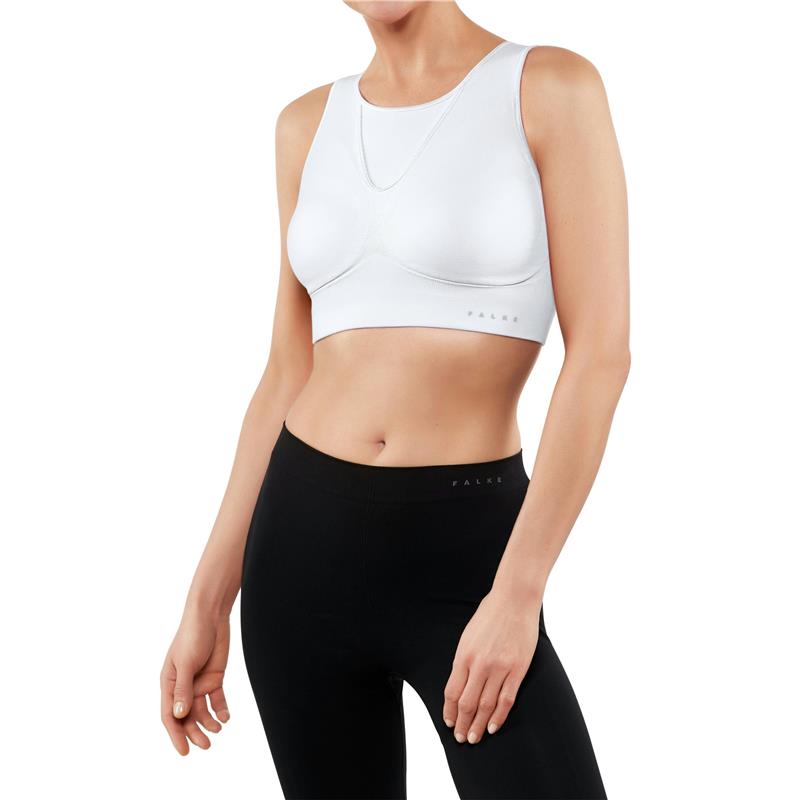 Ženski top - nederček FALKE Bra Top CUP C/D white