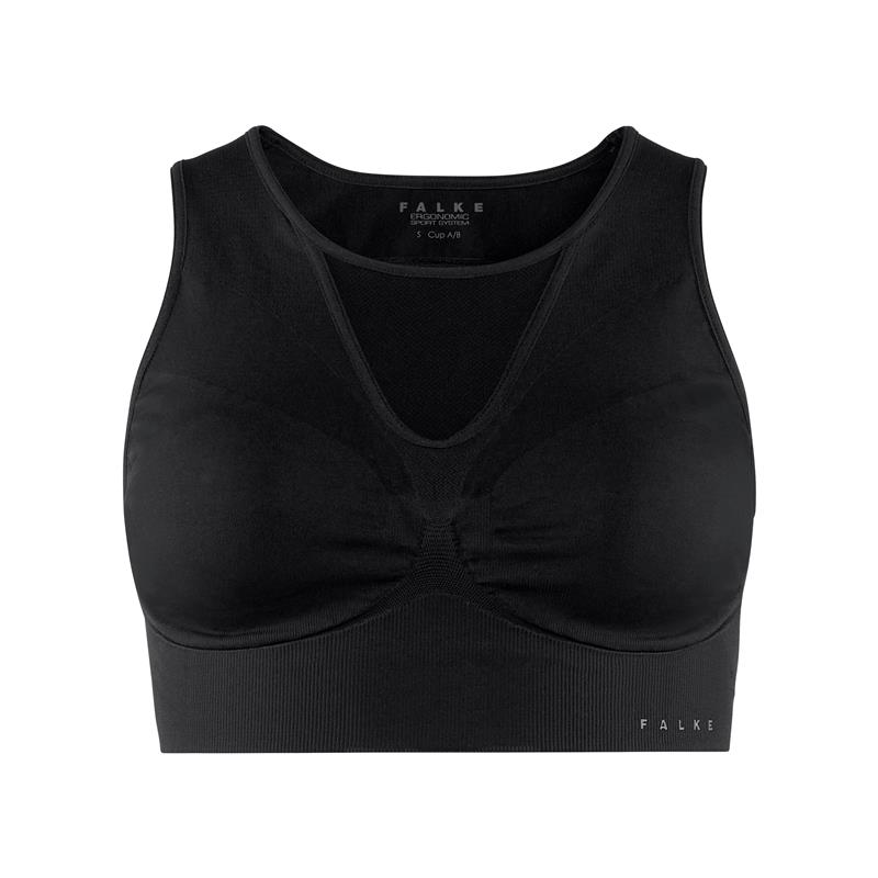 Ženski top - nederček FALKE Bra Top CUP A/B black
