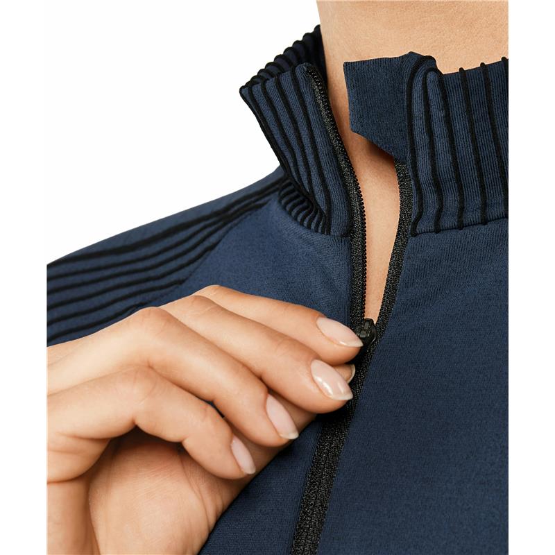Ženski zgornji del FALKE Full Zip LS w navy