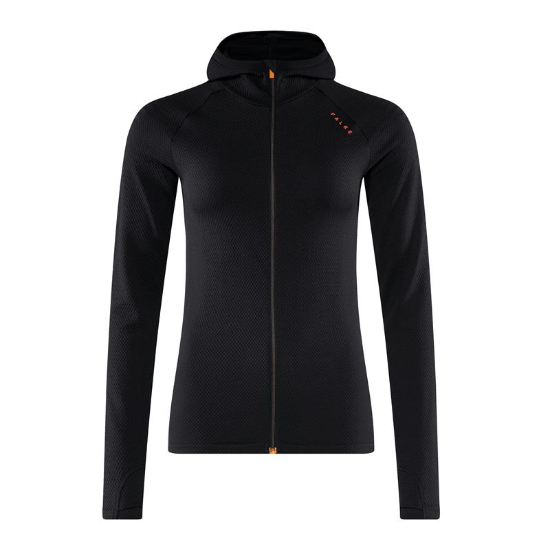 Ženski zgornji del FALKE Warm Up W Jacket black