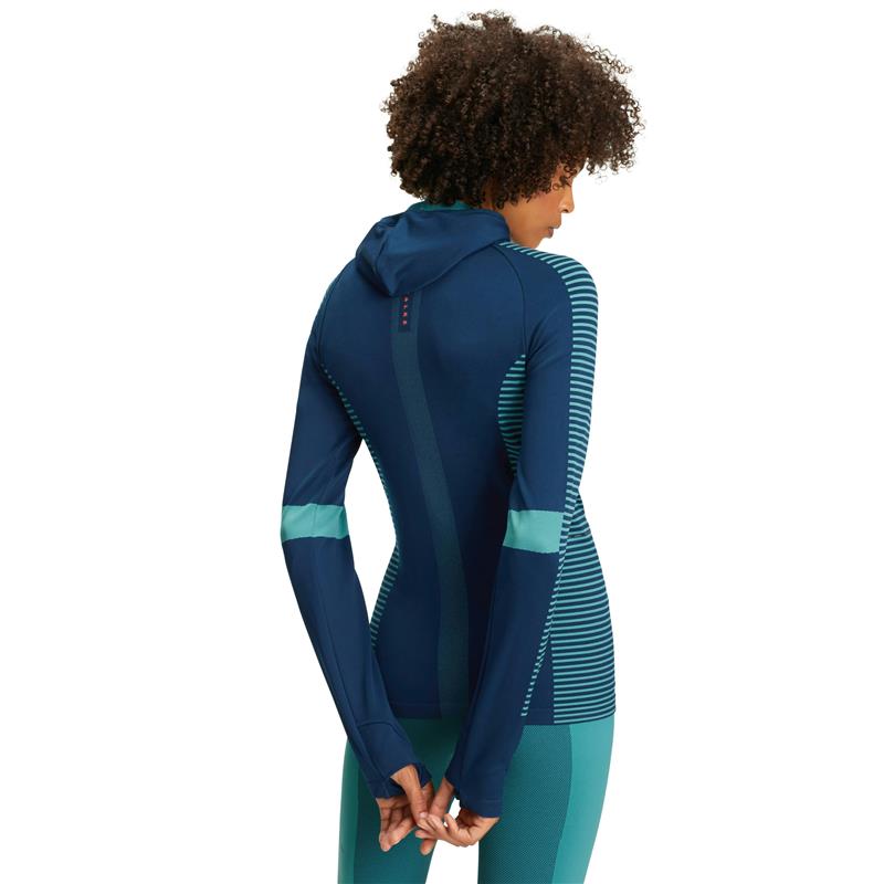 Ženski zgornji del FALKE Women Jacket lagoon
