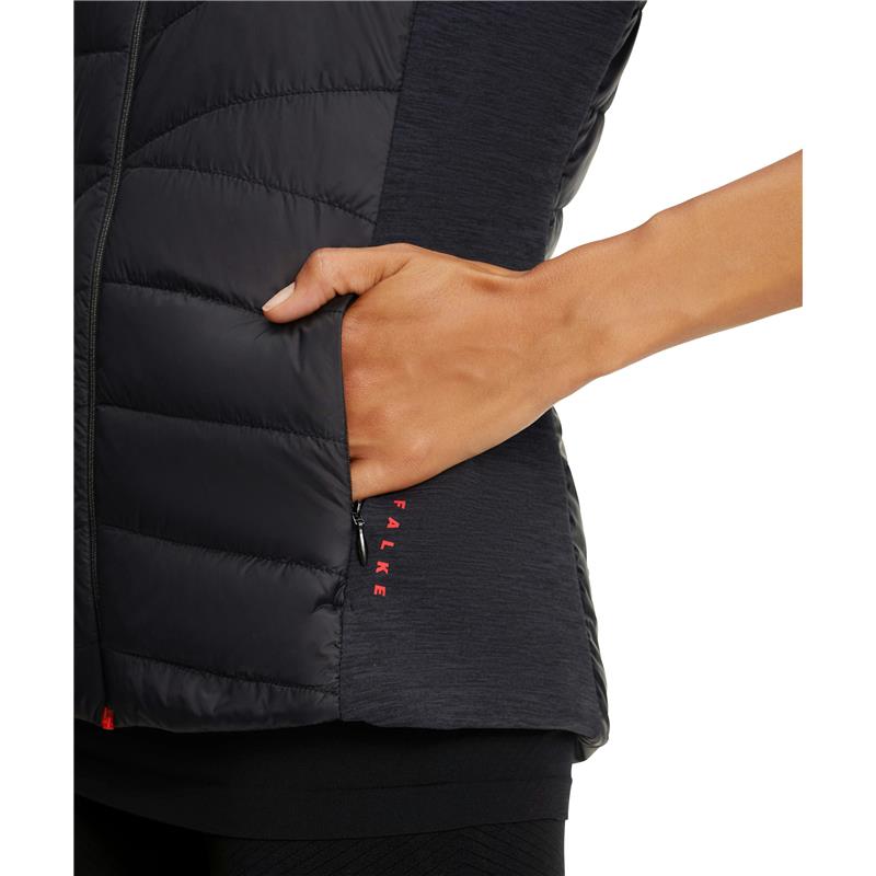 Ženski brezrokavnik FALKE CORE Thermal W Waistcoat black