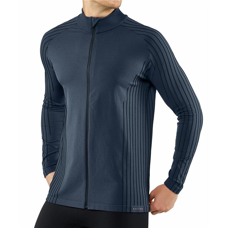 Moški zgornji del FALKE Full Zip LS m navy