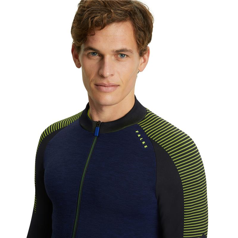 Moški zgornji del FALKE Men Jacket dark night