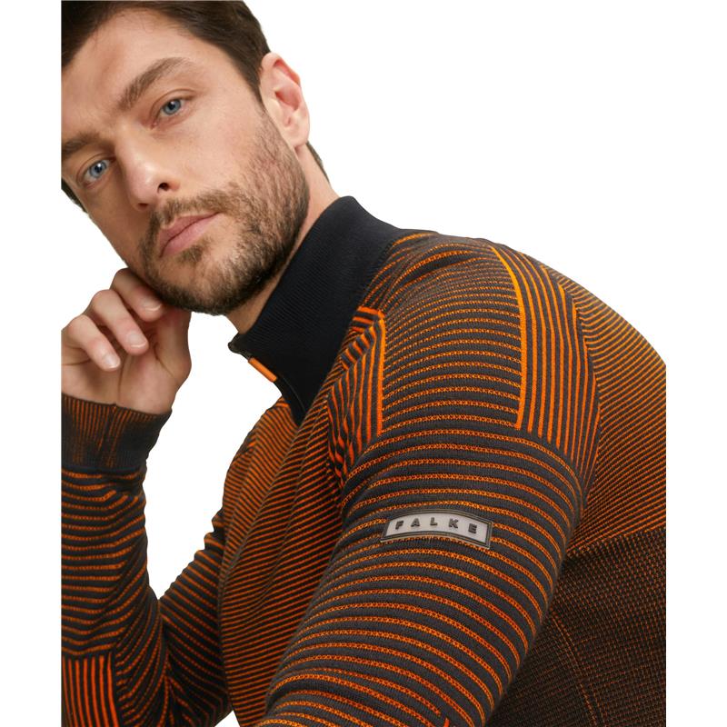 Moški zgornji del FALKE Men Knitwear black