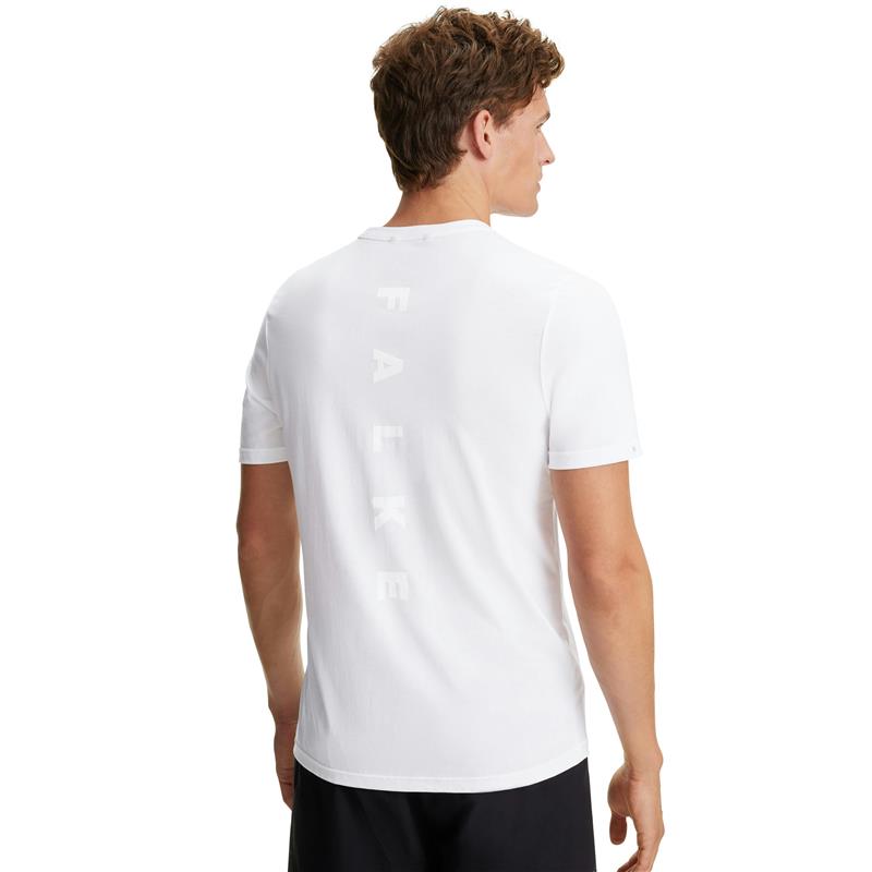 Moška majica FALKE Running M T-Shirt white