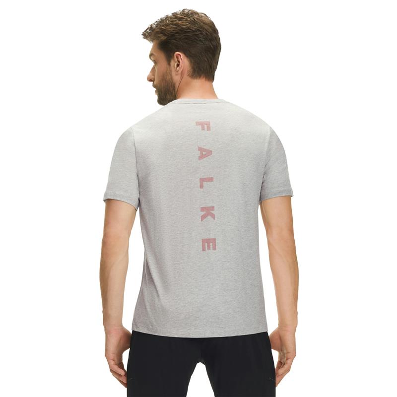Moška majica FALKE T-Shirt m grey-heather