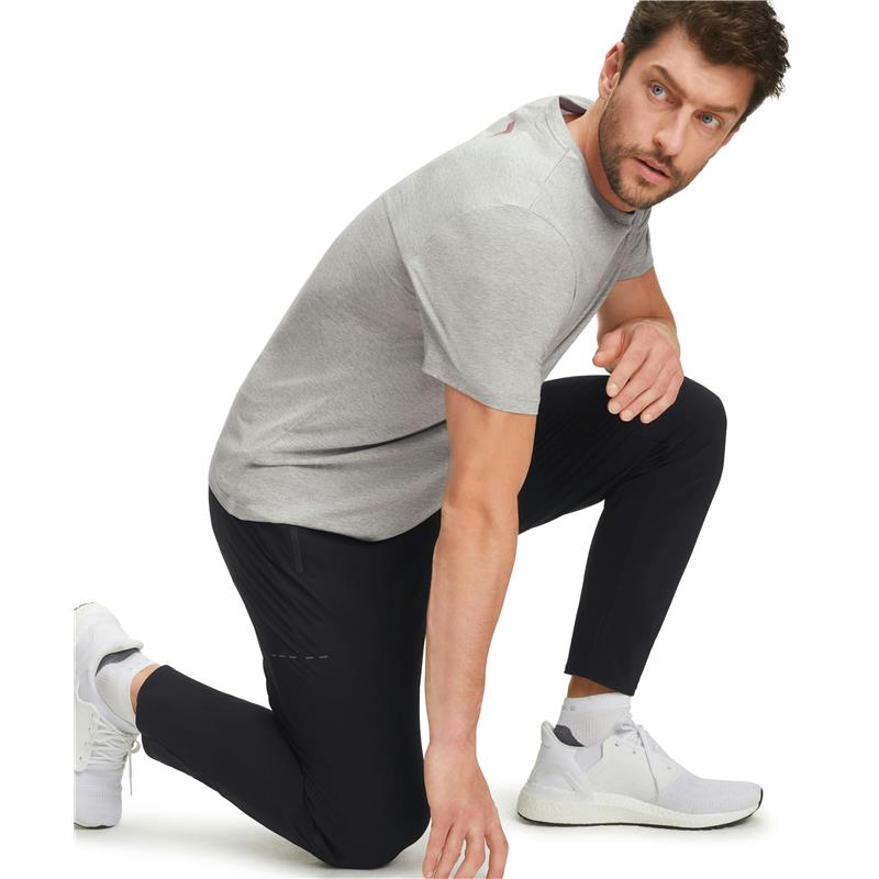 Moška majica FALKE T-Shirt m grey-heather
