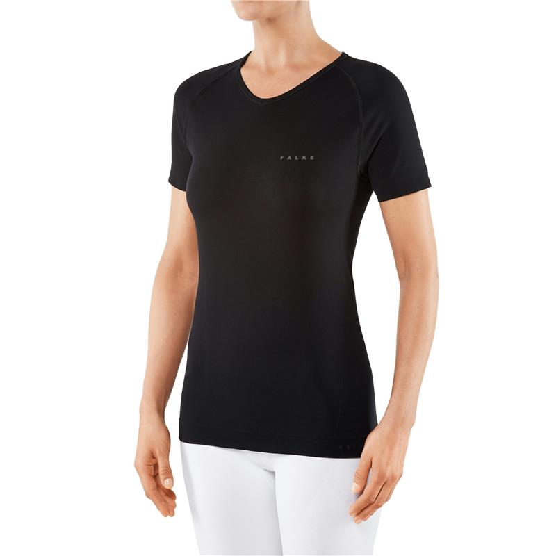 Ženska majica FALKE W SS Shirt Comfort w black