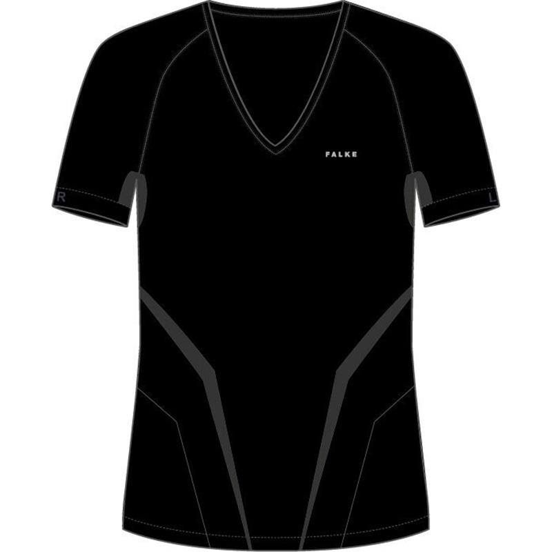 Ženska majica FALKE W SS Shirt Comfort w black