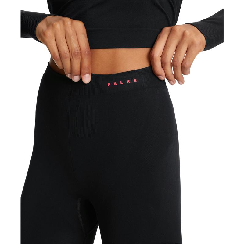 Ženske pajkice FALKE W Long Tights w black-fuego