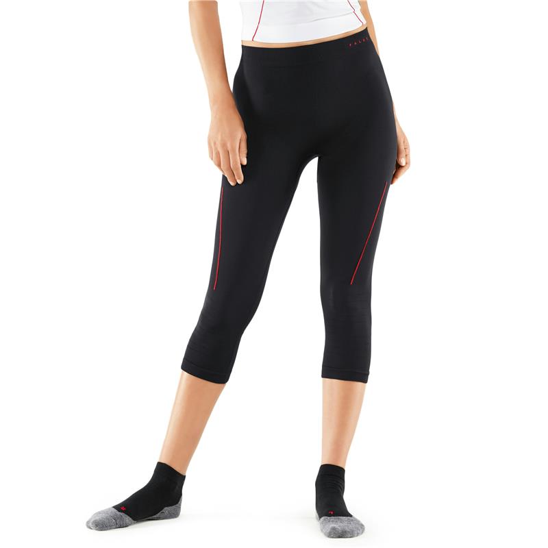 Ženske pajkice W 3/4 Tights w black-fuego