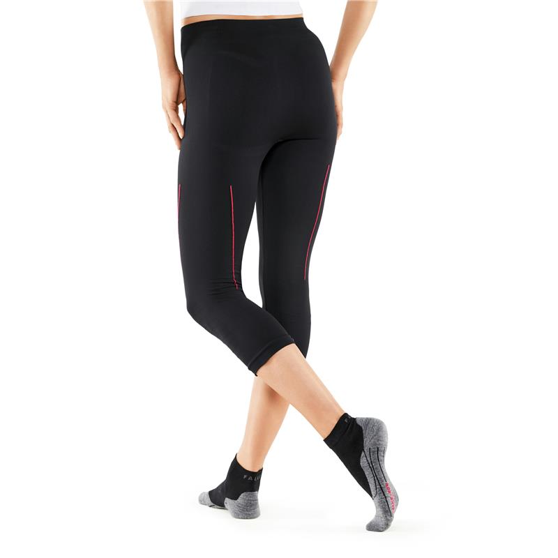 Ženske pajkice W 3/4 Tights w black-fuego