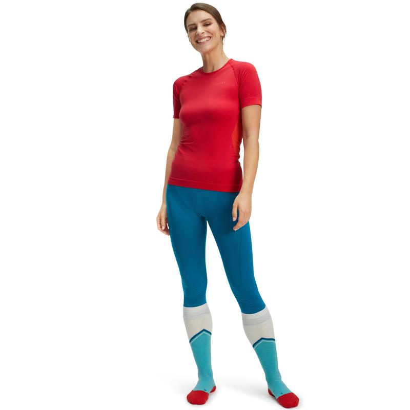Ženske pajkice FALKE W 3/4 Tights Tight w peackock